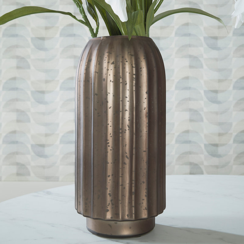 Vase Hoey, H 12,5 po x l 5,75 po x P 5,75 po