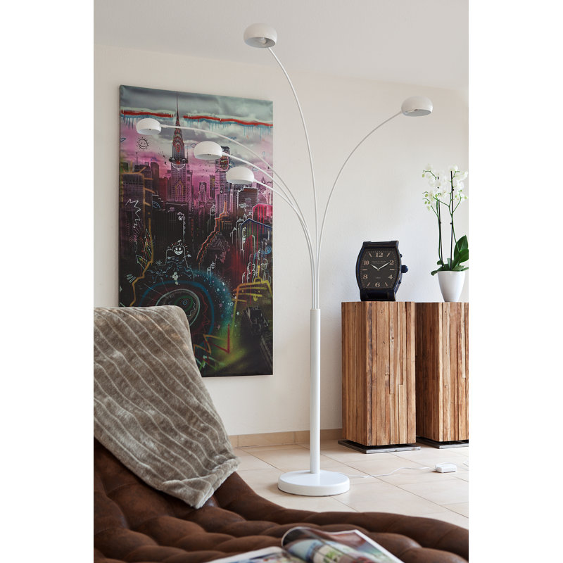 Aliya 205cm Novelty Floor Lamp, White