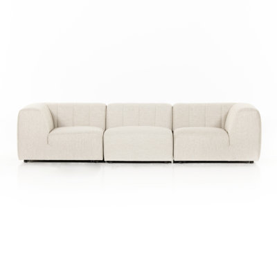 Canapé modulaire d'extérieur 3 pièces Necci