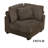 Ratnam Corduroy L-Shaped Sectional