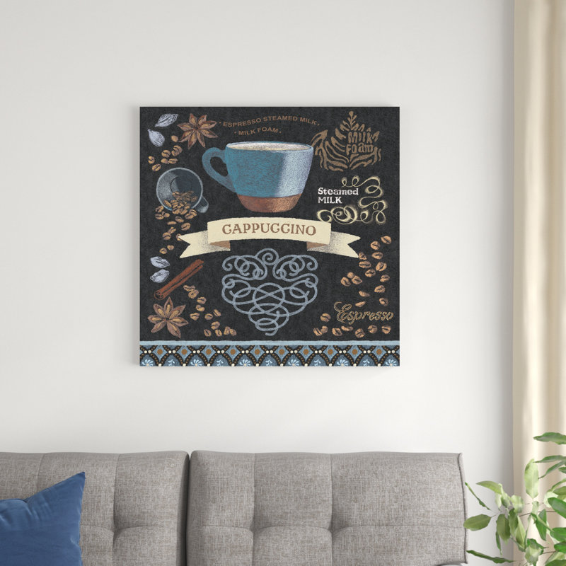 Cappuccino, H 30 po x l 30 po