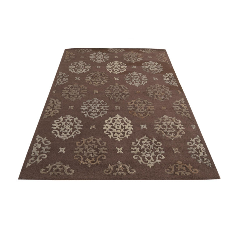 Tapis brun foncé Myrick