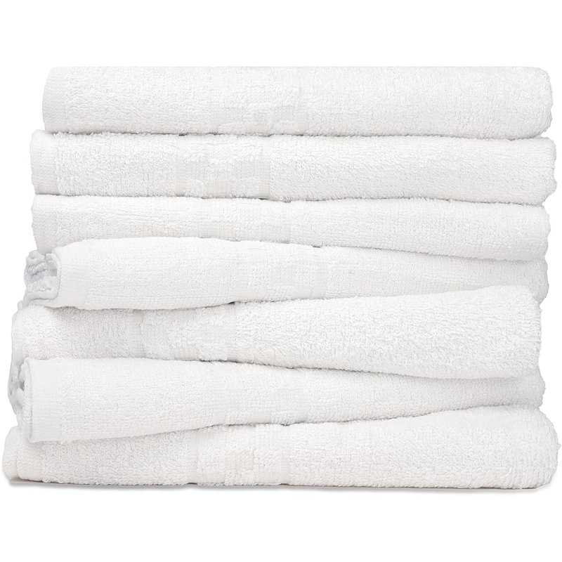Cotton Bath Towel, White