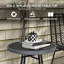 Round Metal Outdoor Side Table , 50cm cm W 50cm cm D-95982045
