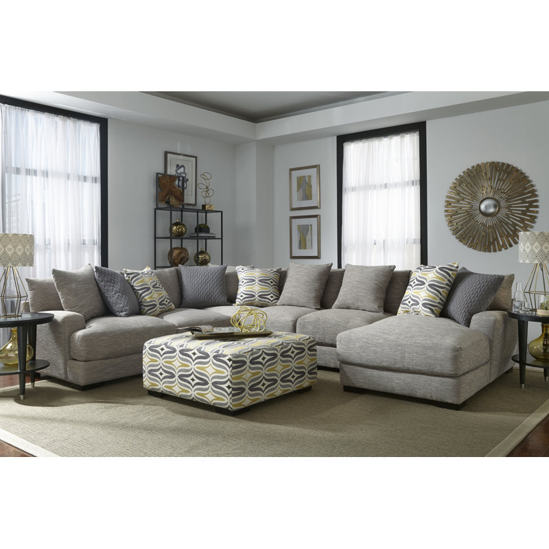 Panos Upholstered L-Shaped Sectional Left Hand Facing