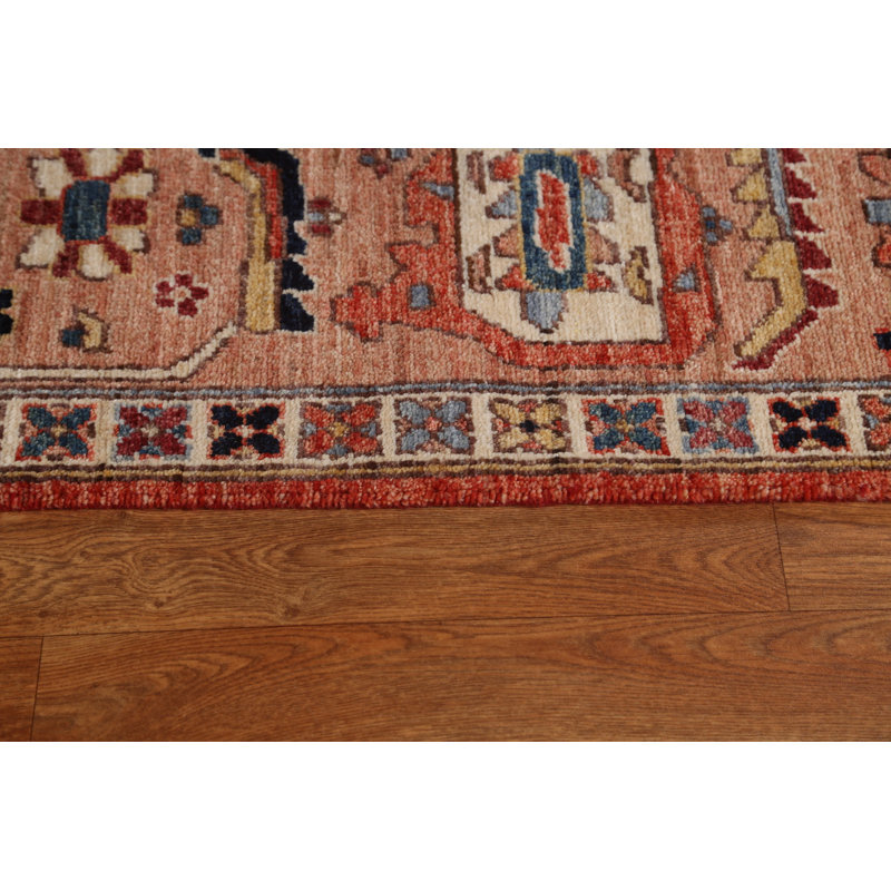One-of-a-Kind 7'11" X 9'10" New Age Wool Area Rug in Red