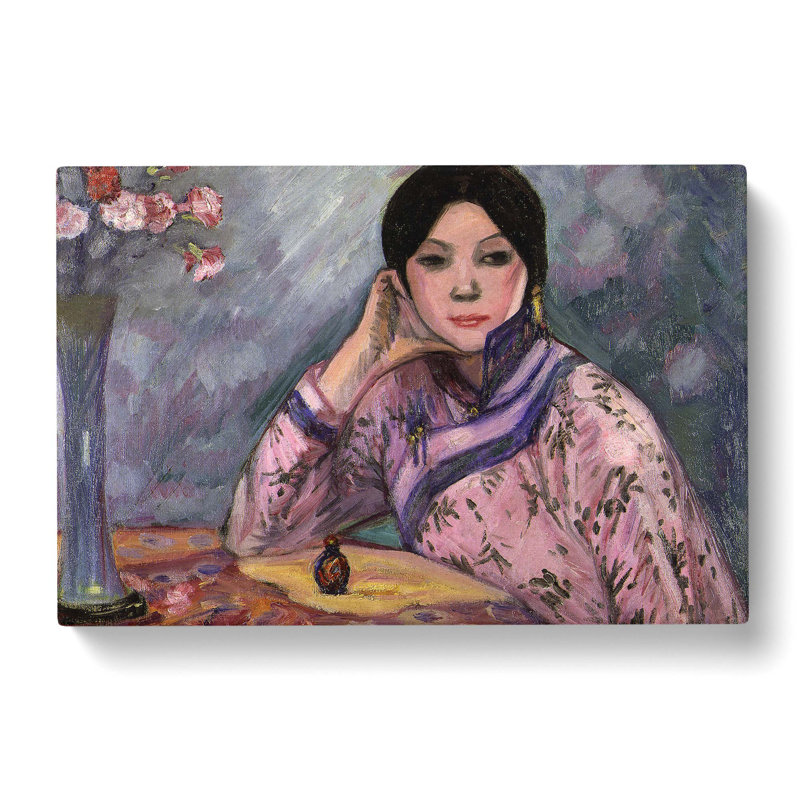 Perfume by Fujishima Takeji - Wrapped Canvas Painting, 35cm H x 50cm W x 3cm D