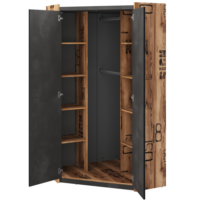 Argonaut 2 Door Manufactured Wood Wardrobe