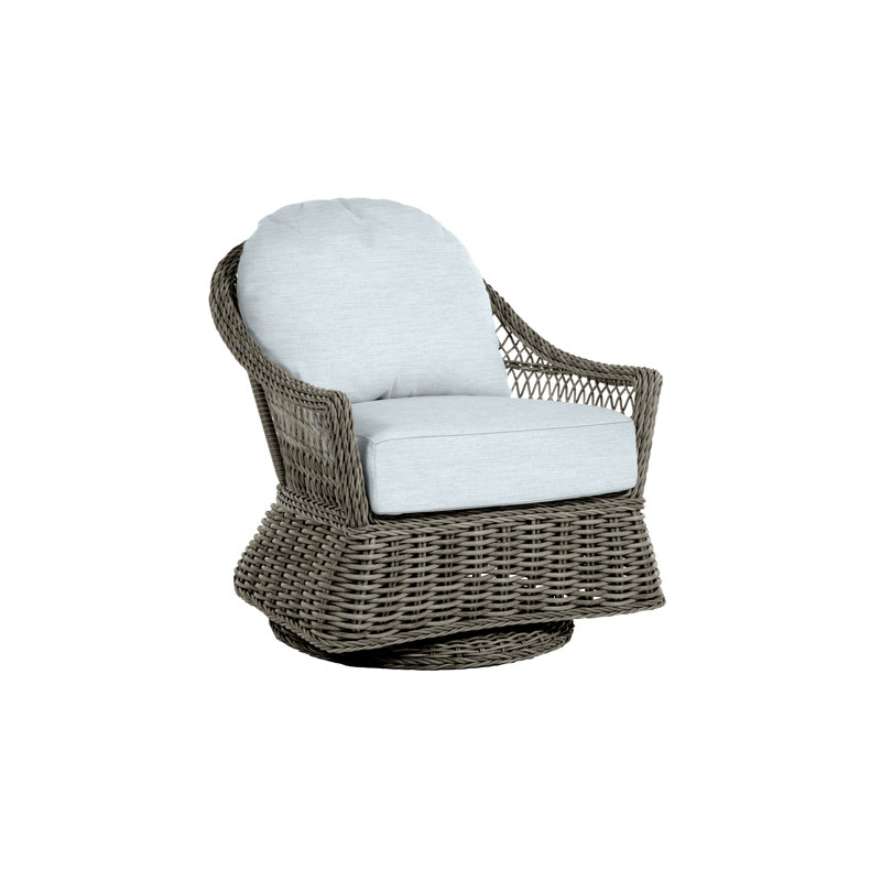 Fauteuil oscillant tissé Soho, Welt, Ciel de papier, Noir
