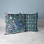 Housse de coussin intérieur / extérieur en polyester Peacock Paradise-1834215602-1834215611