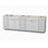Base de meuble-lavabo double 96 po Disar