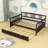 Eolia Wood Daybed With Trundle-846689904-846689910