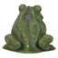 Statue de lecture de grenouille 