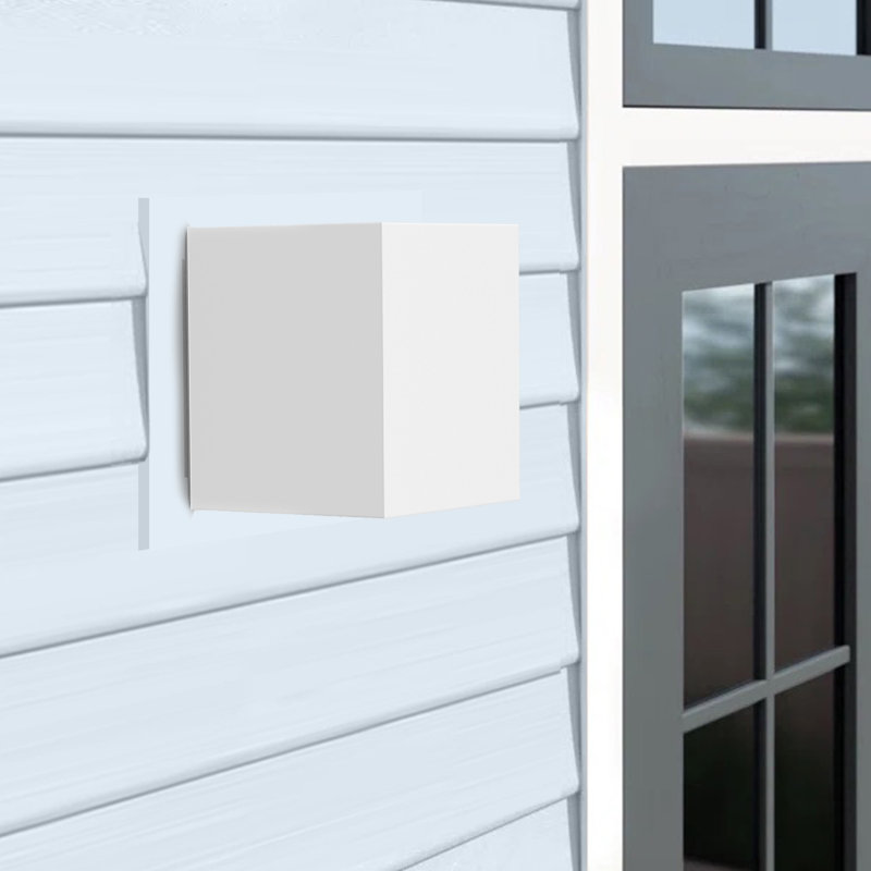 Modern Outdoor Cube Wall Sconce – Adjustable Beam Angle, Waterproof IP65, Energy-Saving LED Lighting for Exterior Walls, Easy Installation