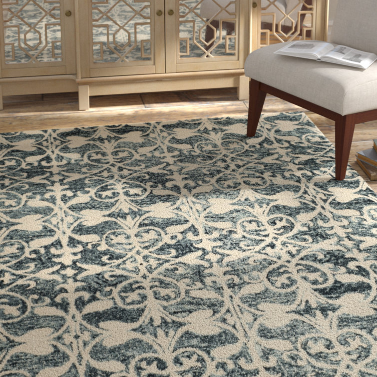 Dashanna Hand Tufted Wool Floral Rug