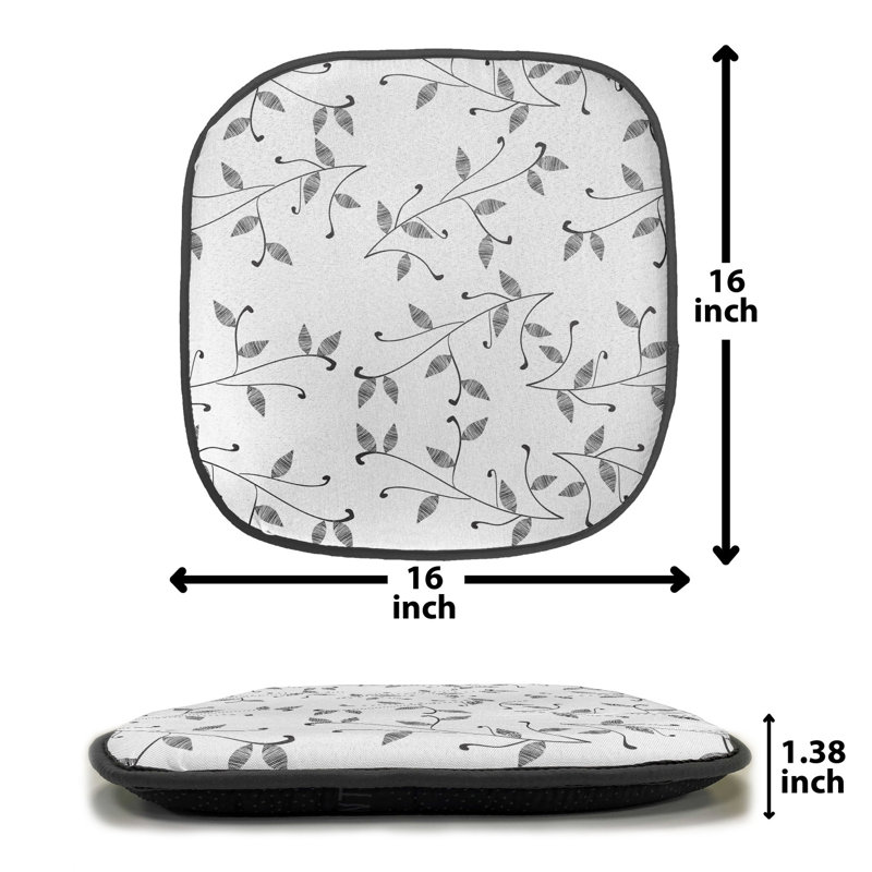 Coussin de siège papillon