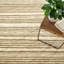 Calder Stripe Kelp Handwoven Jute Rug-74721116