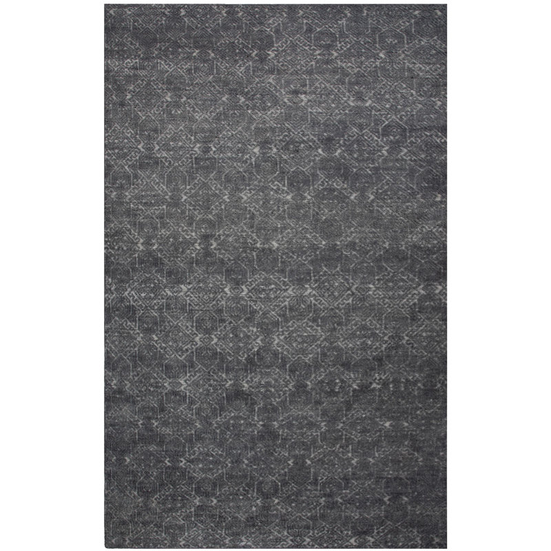 Tapis 100% laine noué à la main, Rectangulaire 2 pi x 3 pi
