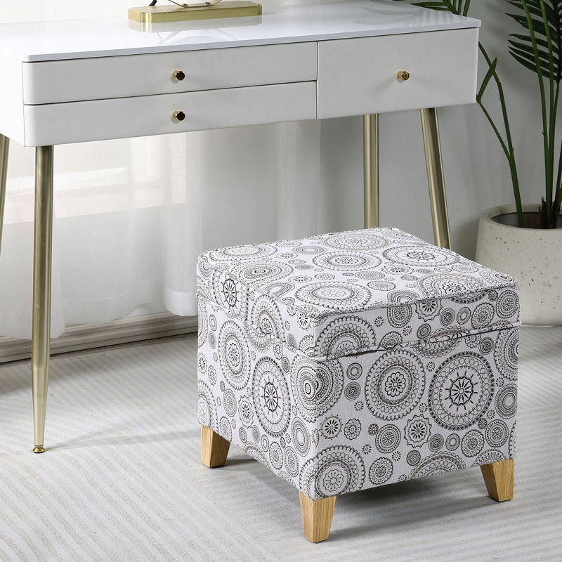 Repose-pieds Felixstowe, Motif gris de mandala