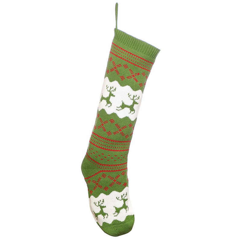Prancing Reindeer Stocking