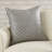 Embroidered Leather/Suede Throw Pillow
