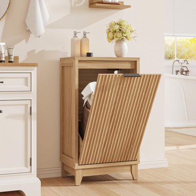 Armoire à poubelle inclinable avec contrôle des odeurs