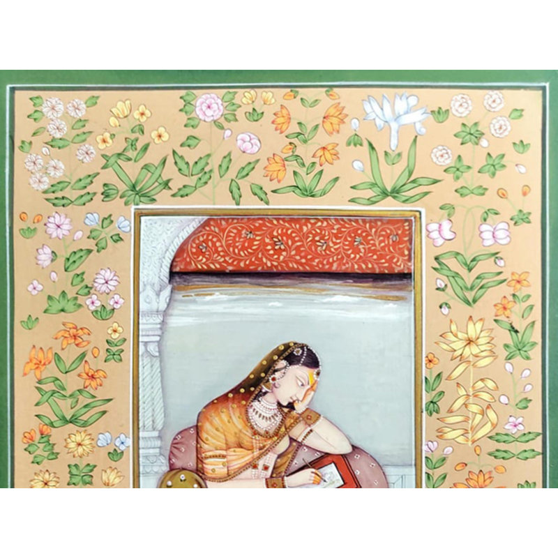 Painting Lady | Watercolor Painting By Gaurav Rajput | For Wall Décor