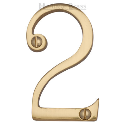 Heritage Brass Heritage Numeral Face Fix 76mm (3")