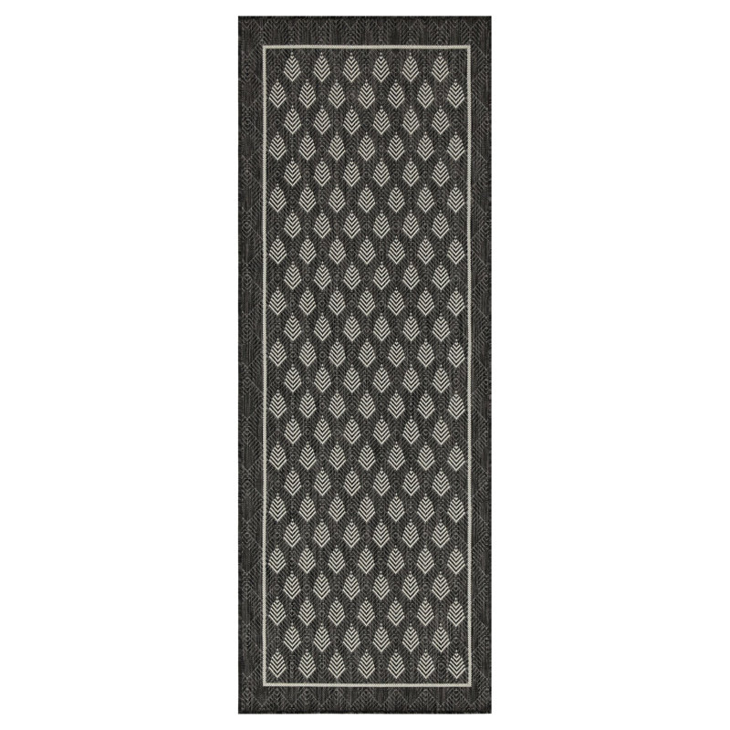 Sunshine Gchar2008 Area Rug Anthracite, 5 Ft. 3 In. X 7 In., Polypropylene, , Stain , For Everywhere And Always 5'3" 7'3" Stain- Indoor & Outdoor, Easy To Clean