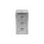 Armoire et table d'appoint 3 tiroirs Shiny