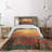 Flower Farmhouse / Country Coverlet