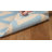 Rodgers Hand Woven Flat Weave Wool/Cotton Chevron Rug in Blue/Ivory-943286722