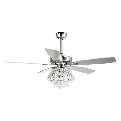 Roseboro 132cm Ceiling Fan with Light Kit