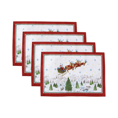 Liles 100% Cotton No Pattern Rectangle Placemat
