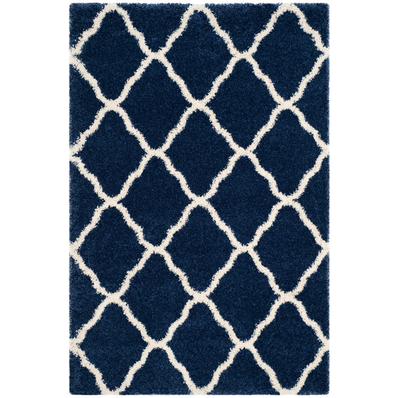Ariauna Hudson Shag Performance Geometric Rug, Rectangle 5'3" x 7'6"