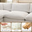 Upholstered 5 - Pieces Cloud Sofa, Modular Sectional Sofa with Removable Cover for Living Room, Bedroom-1192997838