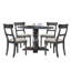 Ensemble de 2 chaises d'appoint Leventis
