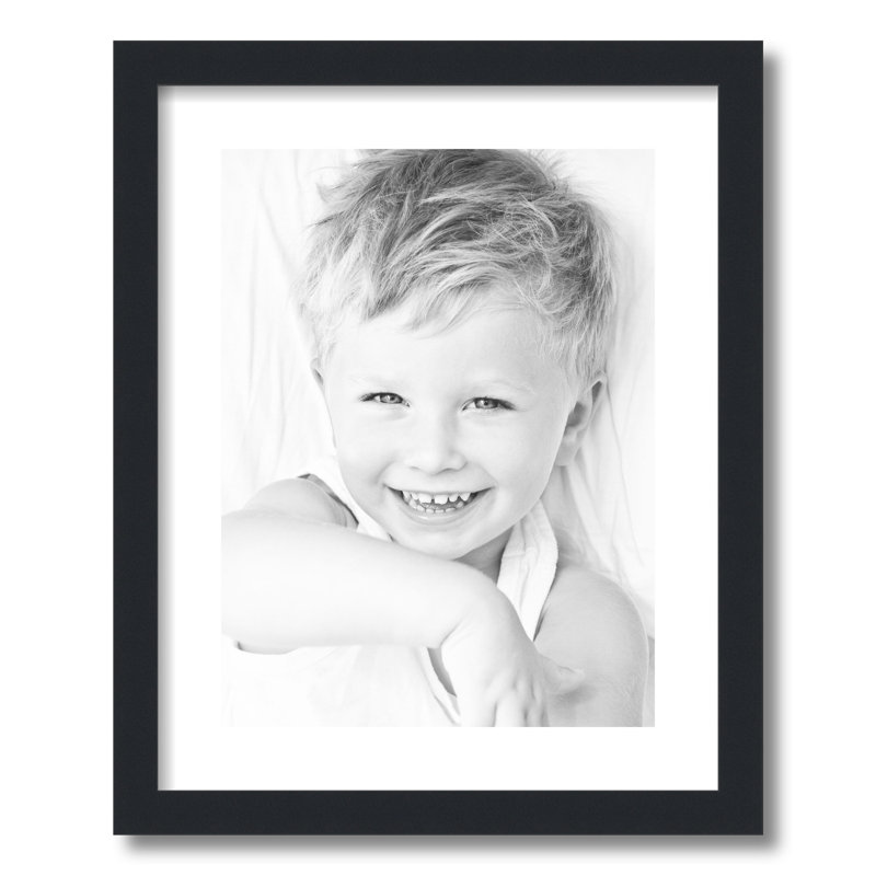 Matte Picture Frame with Mat, Crisp