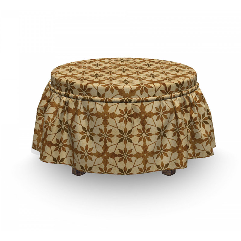 Housse pour repose-pieds marocain antique