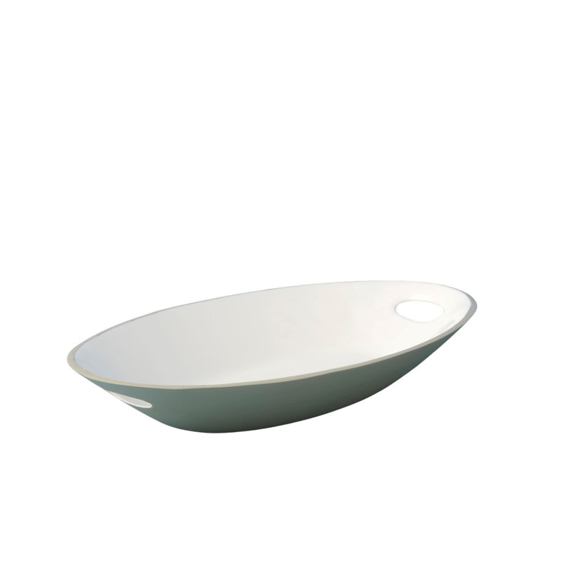 Easton Handled Dish, Dove