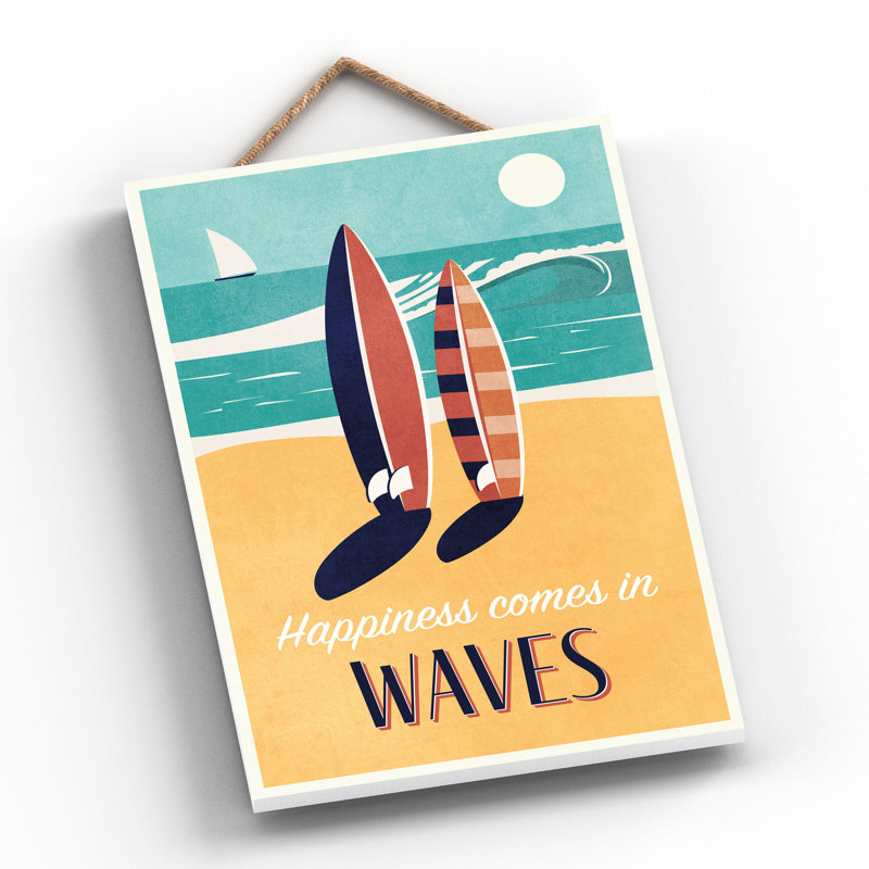 Hutcheson Nautical & Beach Wall Decor, 28.5cm H x 18.5cm W x 0.9cm D