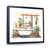 Black Floater Framed