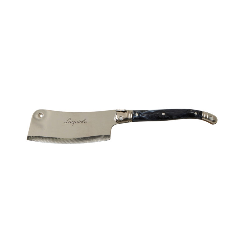 The Original French Laguiole Cheese Cleaver, Black