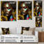 «Classy Portrait of Elegant African Lady VII», reproduction sur toile-87370533-87370536