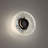 Cymbal Aluminum LED Flush Mounted Sconce-86681438