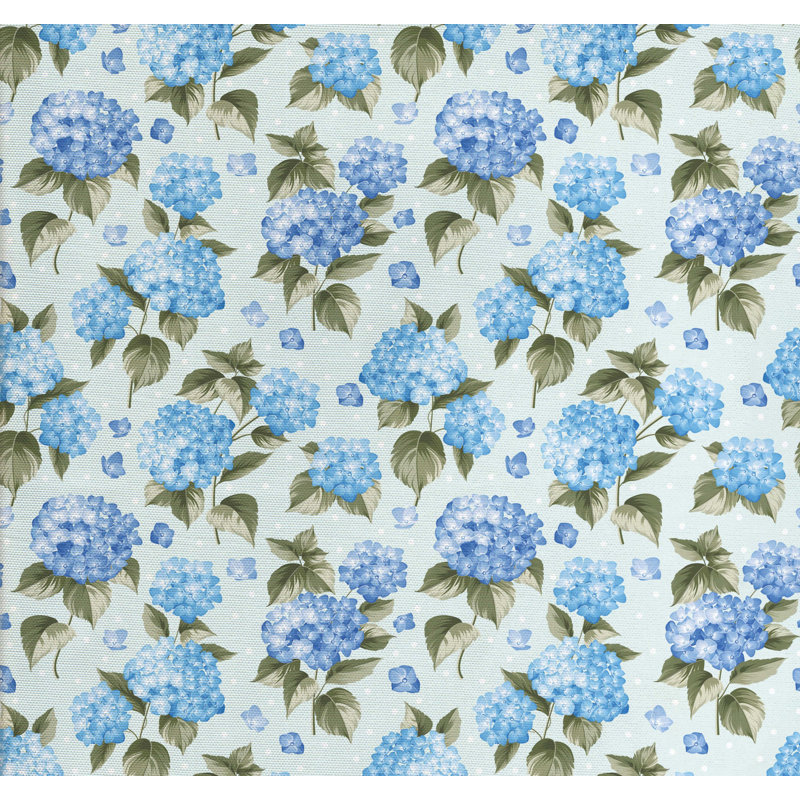 Tissu floral, l 58 po x L 108 po