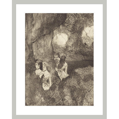 Dancers in the Wings (Danseuses dans la coulisse) par Edgar Degas