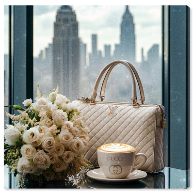 «Glam by the Window», reproduction d'art sur toile par Art Remedy