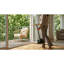 Table d'appoint en forme de pierre avec plateau en bois - Table d'appoint légère et portable