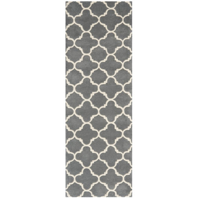 Vaughn Geometric Wool Hand Woven Area Rug